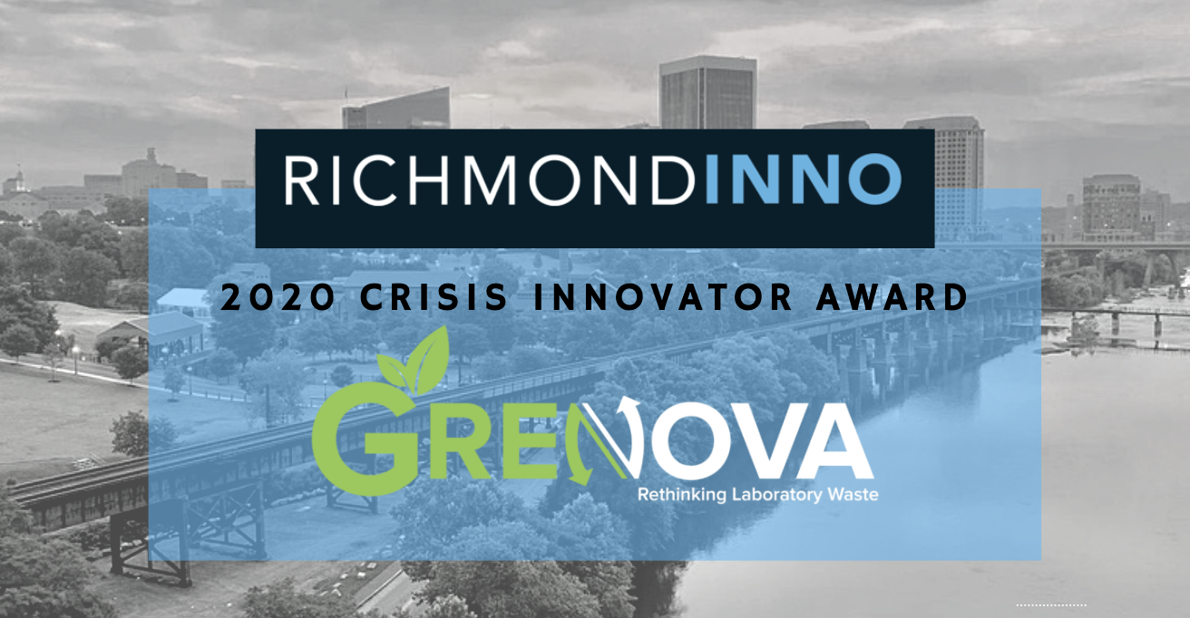Grenova Nominated As Richmond Inno On Fire's Crisis Innovator Award Finalist
